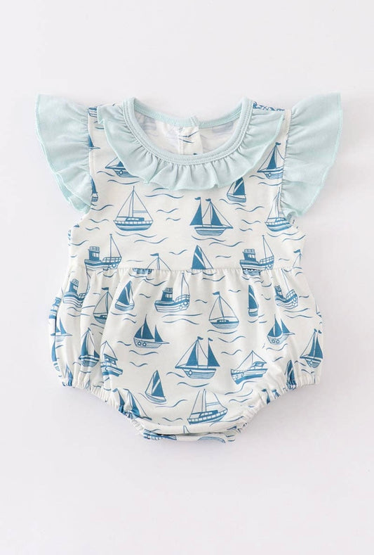 Sailboat Baby Romper