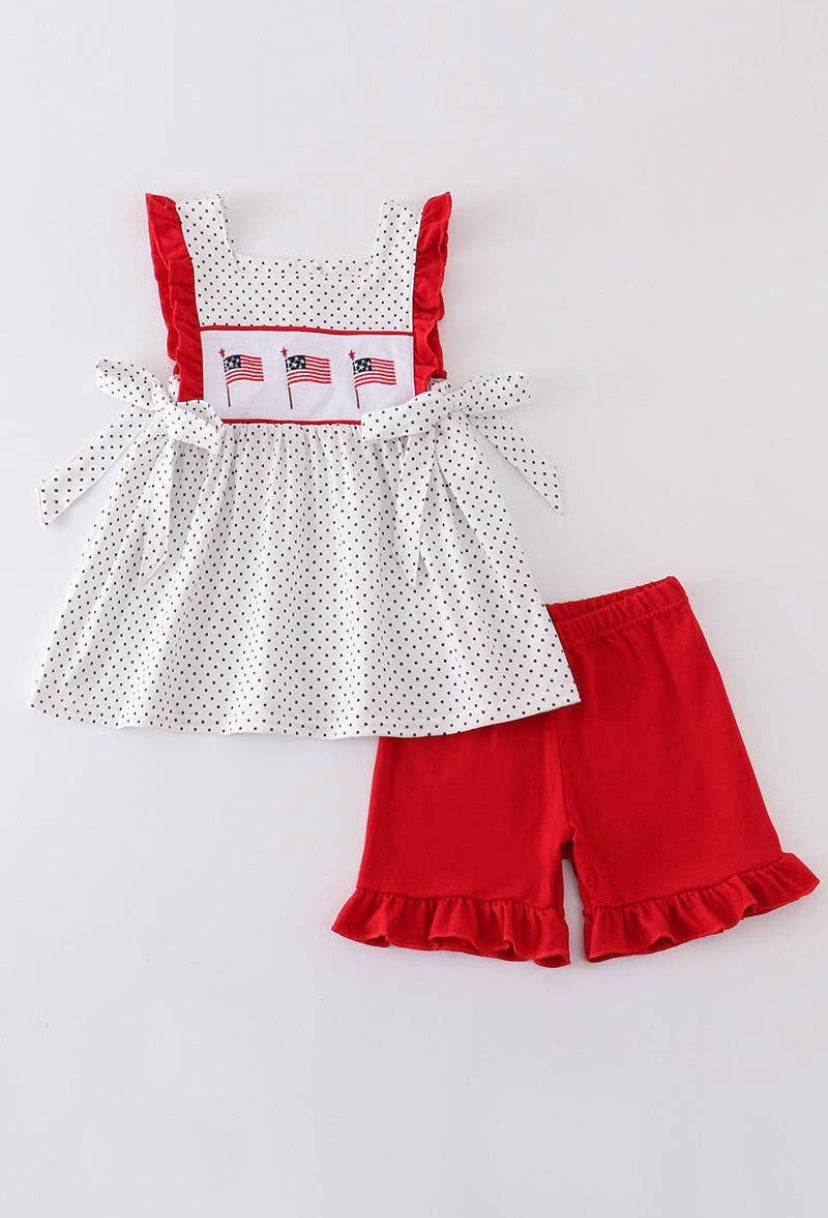 Patriotic Flag Girls Set